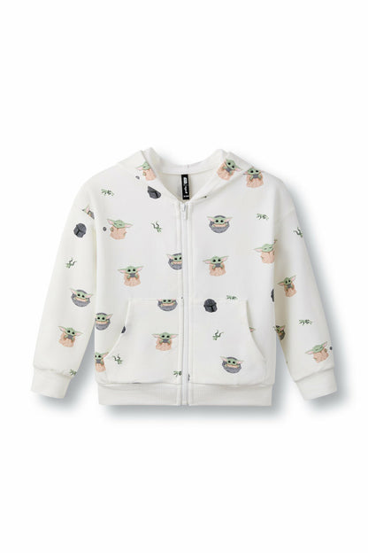 Kyte Baby Zip-Up Hoodie in Grogu™