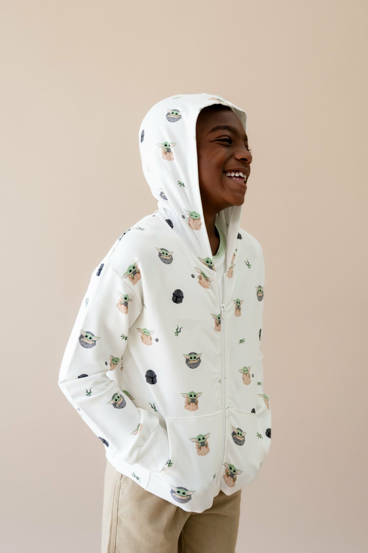 Kyte Baby Zip-Up Hoodie in Grogu™