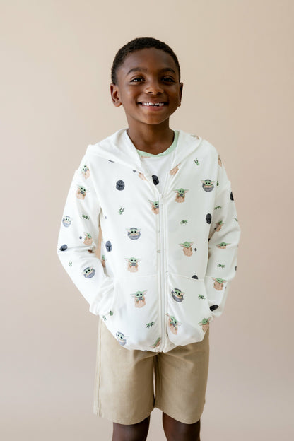 Kyte Baby Zip-Up Hoodie in Grogu™