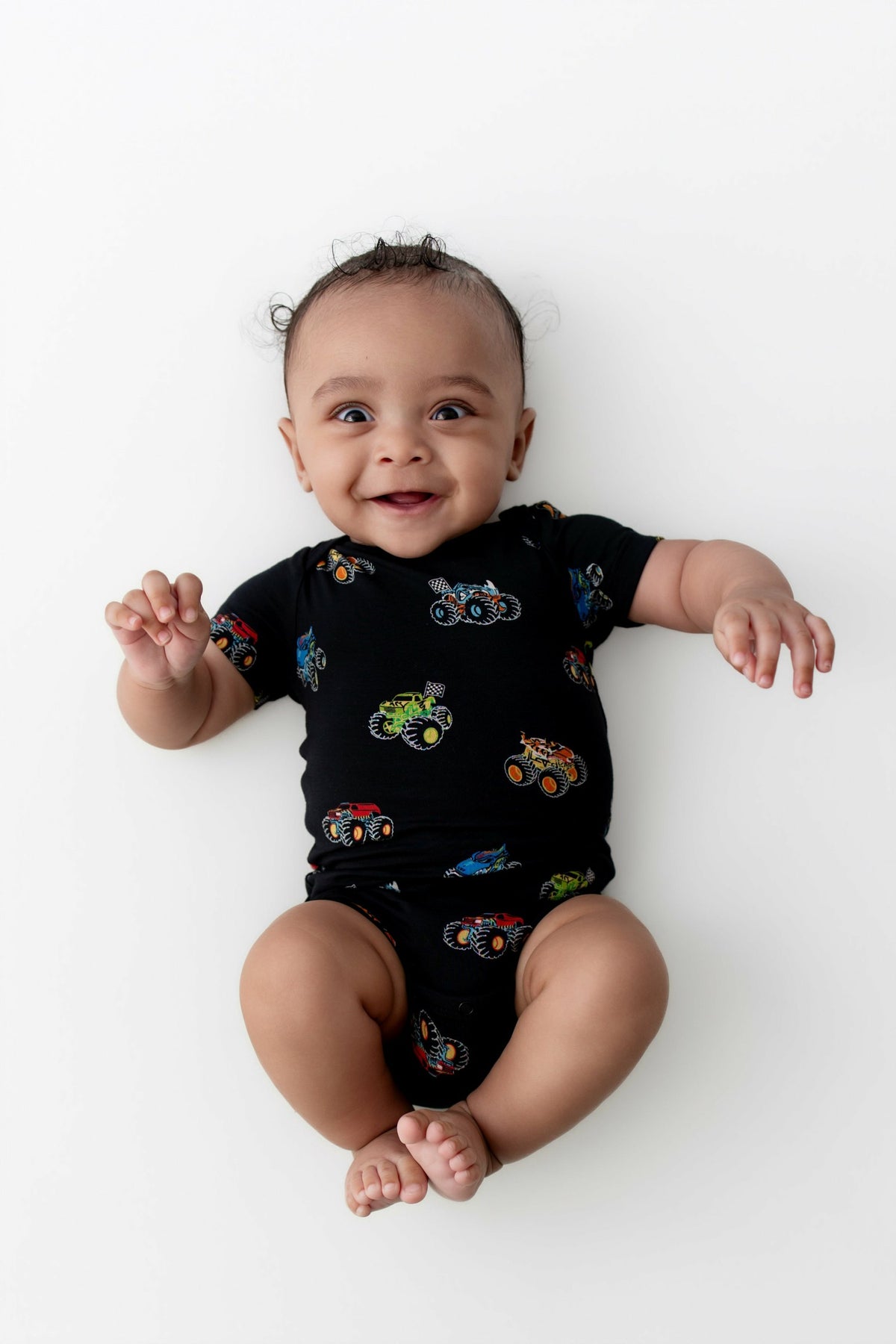Kyte Baby Bodysuit in Monster Truck