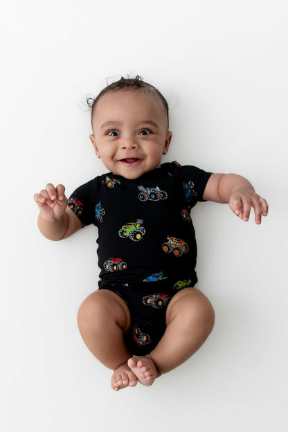 Kyte Baby Bodysuit in Monster Truck