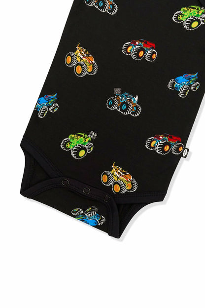 Kyte Baby Bodysuit in Monster Truck