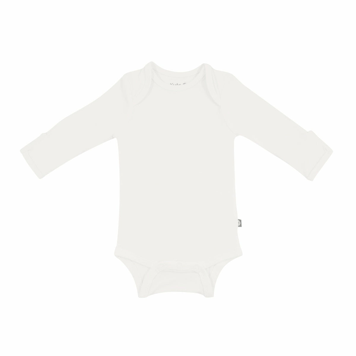 Kyte Baby Long Sleeve Bodysuit in Cloud