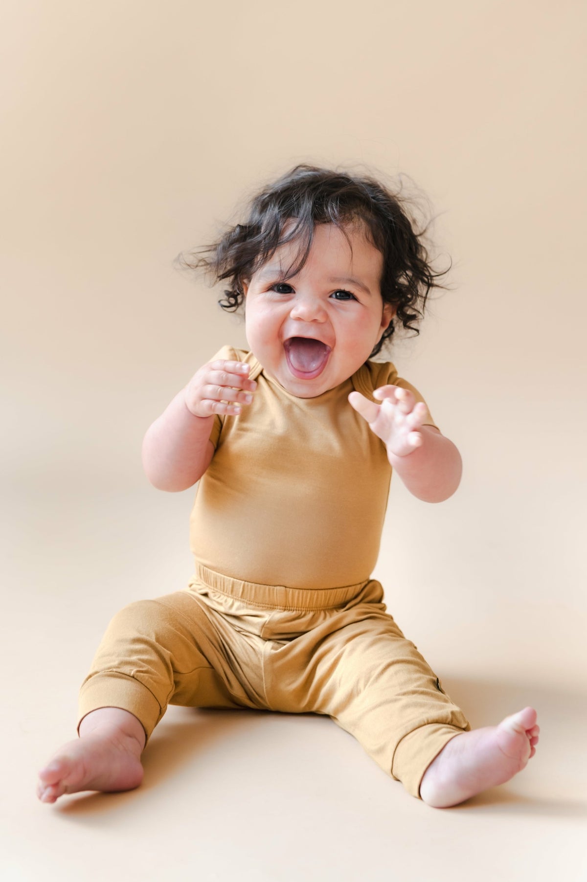 Kyte Baby Pant in Ochre