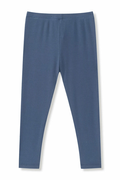 Kyte Baby Ribbed Leggings in Oxford