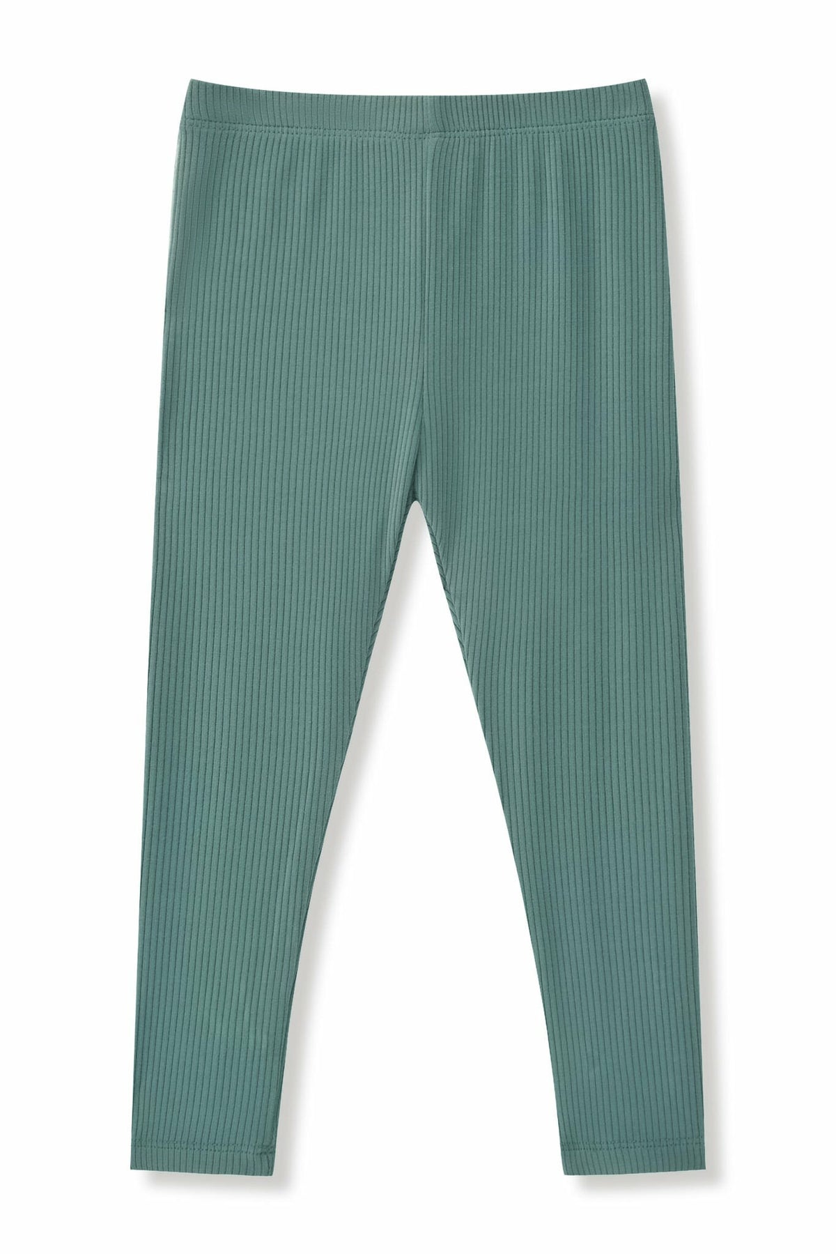 Kyte Baby Ribbed Leggings in Pine
