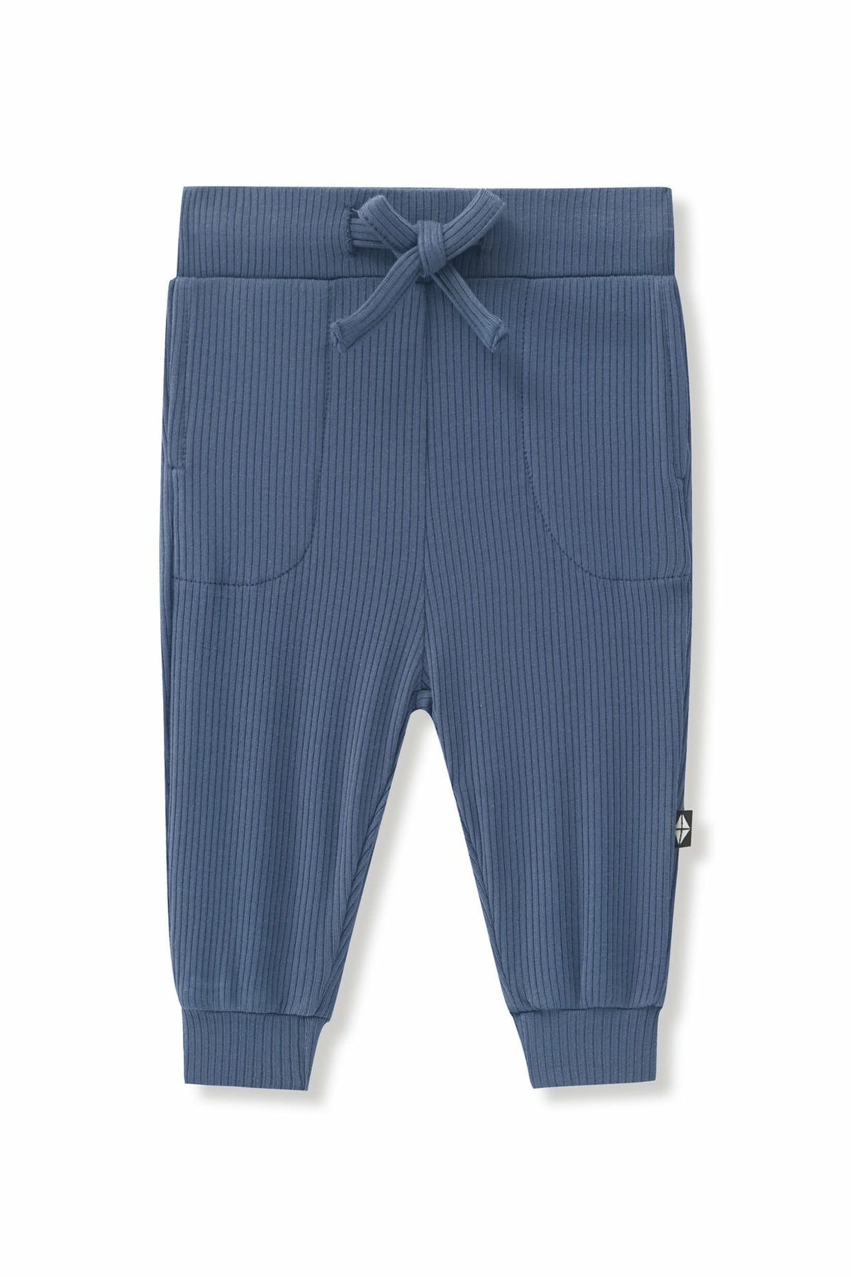 Kyte Baby Ribbed Jogger Pant in Oxford