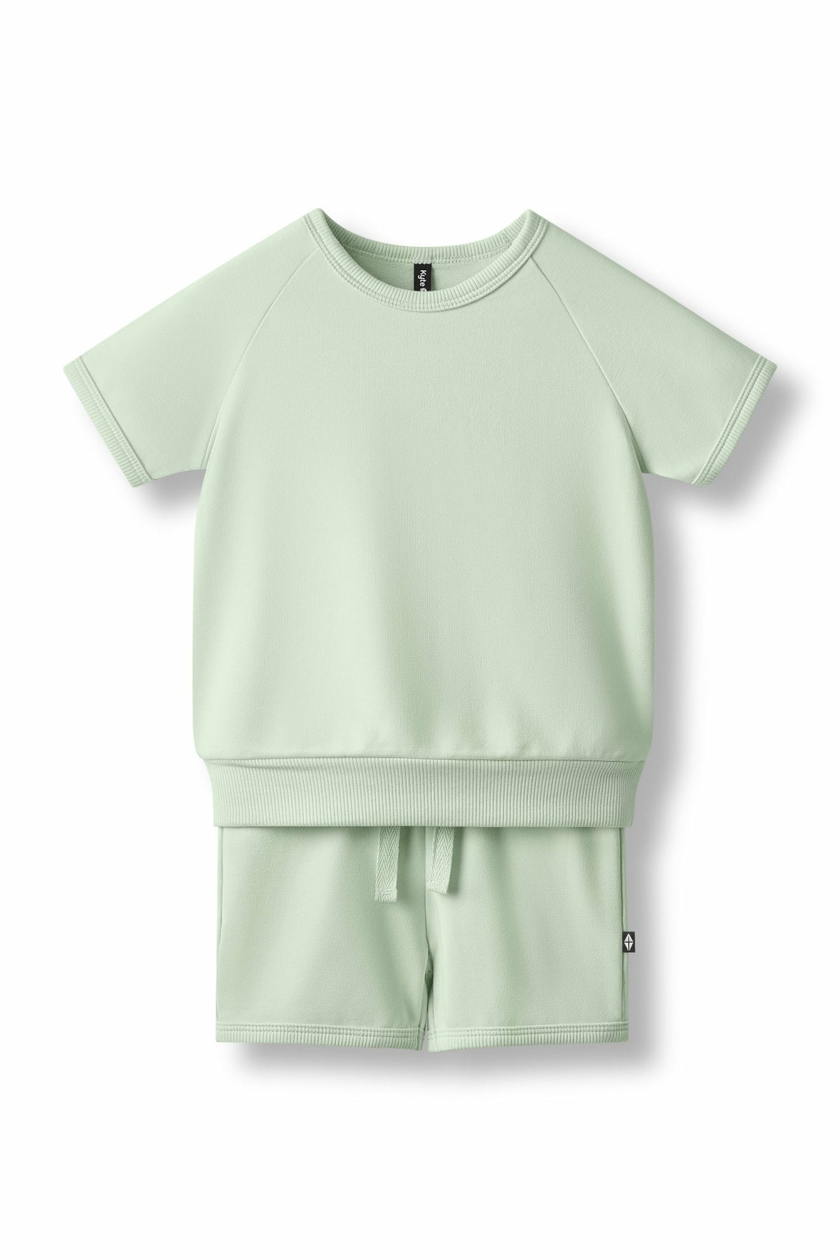 Kyte Baby Short Sleeve Jogger Set in Basil