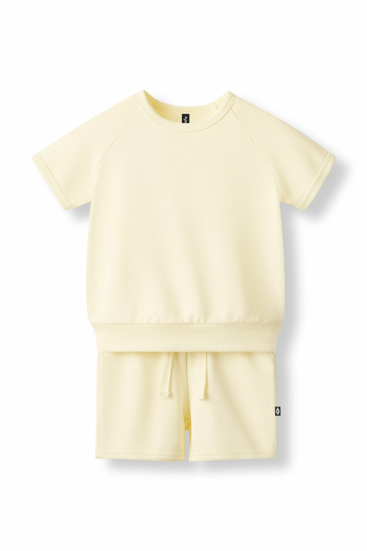 Kyte Baby Short Sleeve Jogger Set in Chamomile