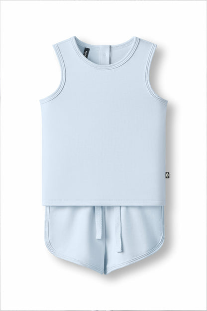 Kyte Baby Tank Jogger Set in Breeze