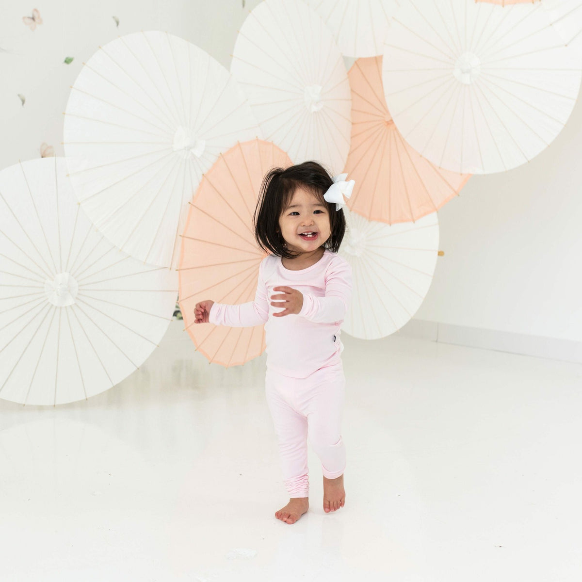 Kyte Baby Long Sleeve Pajamas in Sakura