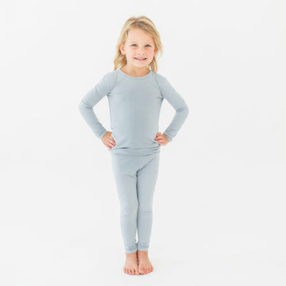 Kyte Baby Long Sleeve Pajamas in Fog
