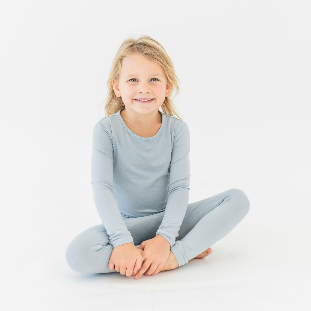 Kyte Baby Long Sleeve Pajamas in Fog