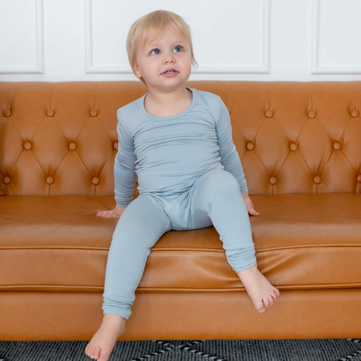 Kyte Baby Long Sleeve Pajamas in Fog