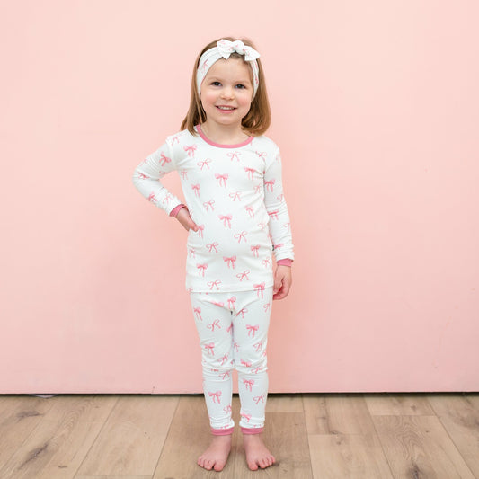 Kyte Baby Long Sleeve Pajamas in Bow