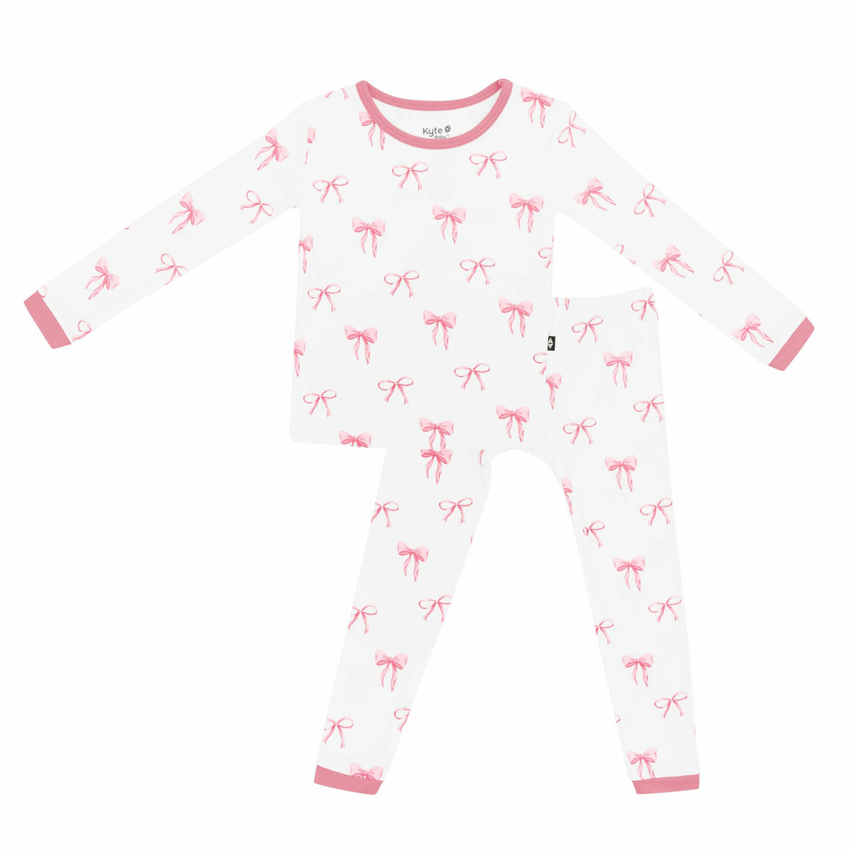 Kyte Baby Long Sleeve Pajamas in Bow