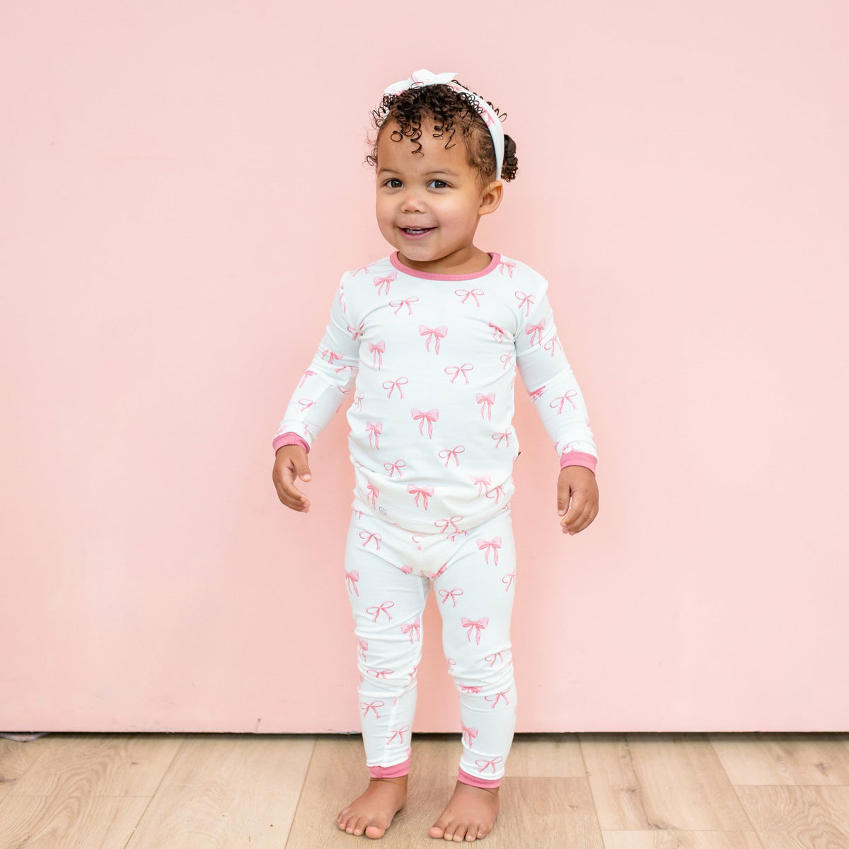 Kyte Baby Long Sleeve Pajamas in Bow