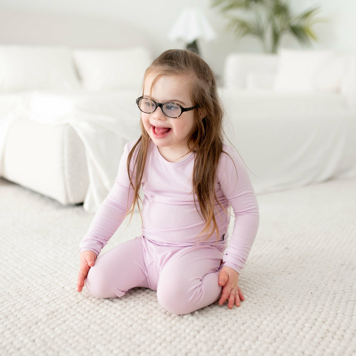 Kyte Baby Long Sleeve Pajamas in Thistle