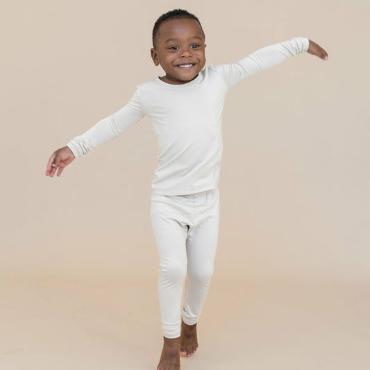 Kyte Baby Long Sleeve Pajamas in Oat