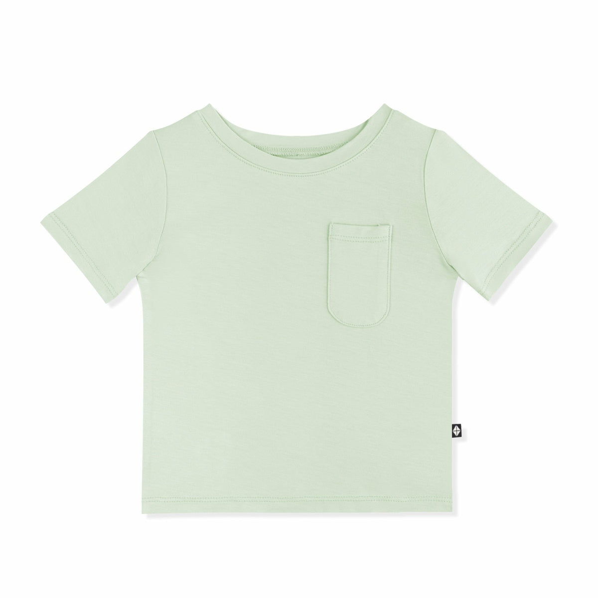 Kyte Baby Toddler Crew Neck Tee in Basil
