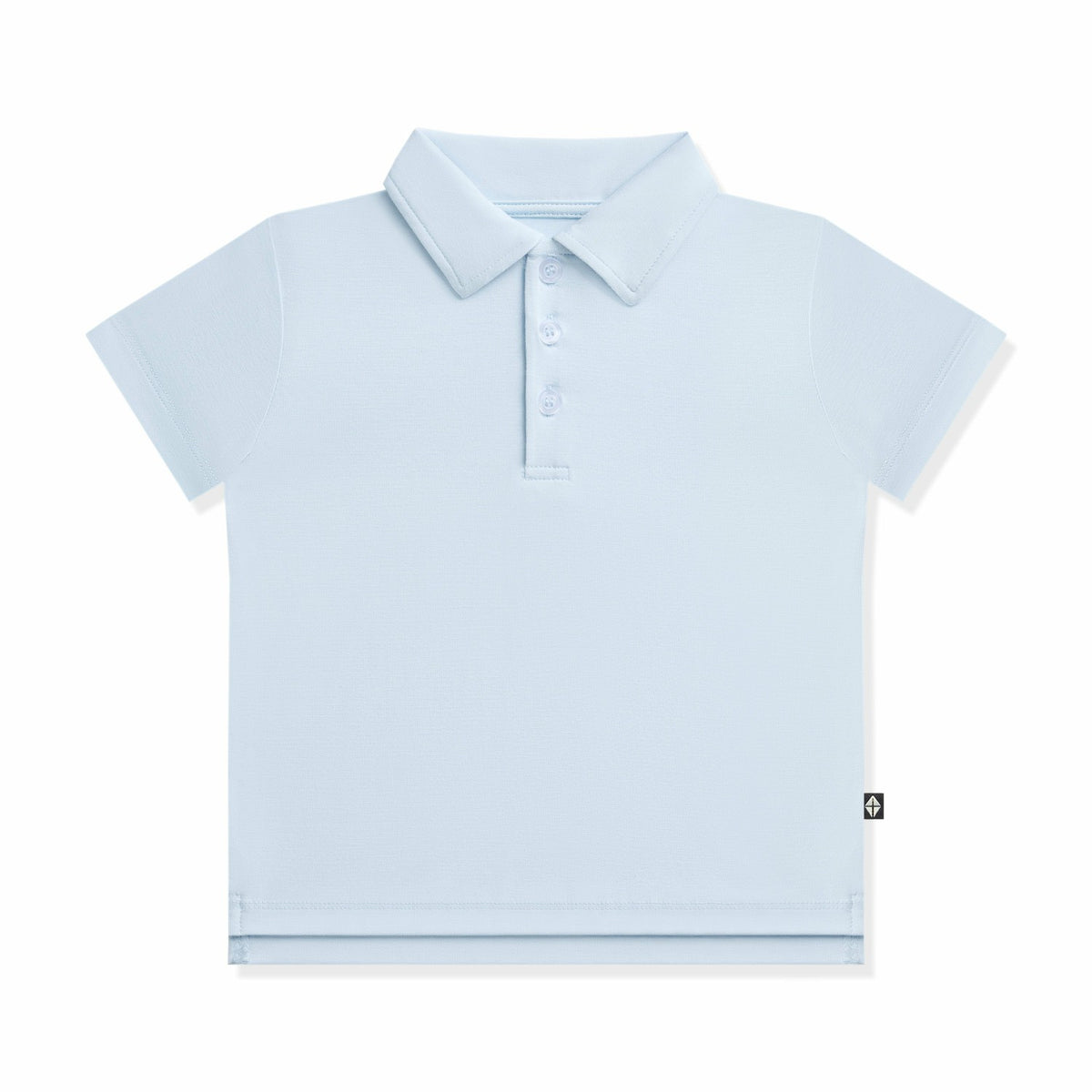 Kyte Baby Toddler Short Sleeve Polo in Breeze
