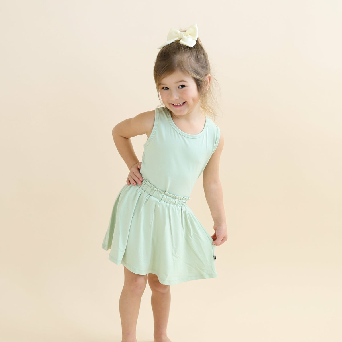Kyte Baby Toddler Tank Top in Basil