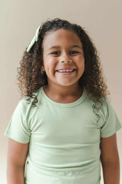 Kyte Baby Toddler Basic Tee in Basil