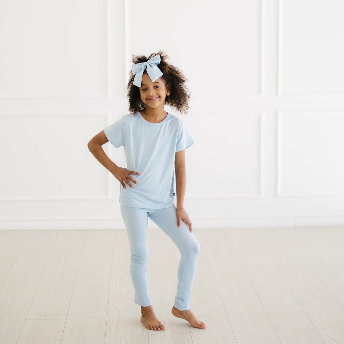 Kyte Baby Toddler Basic Tee in Breeze