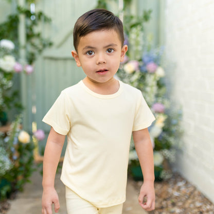 Kyte Baby Toddler Basic Tee in Chamomile