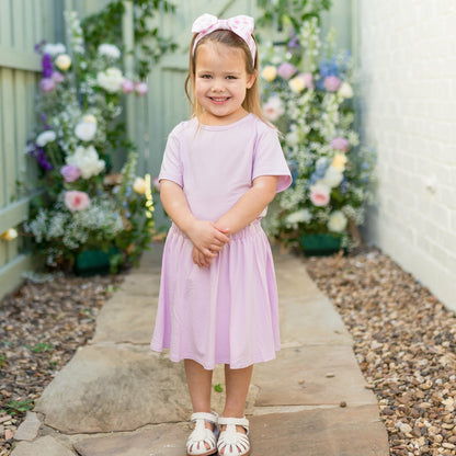 Kyte Baby Toddler Basic Tee in Thistle