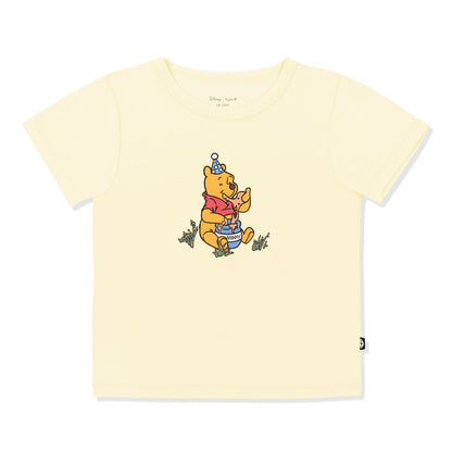 Kyte Baby Toddler Basic Tee in Winnie the Pooh on Chamomile