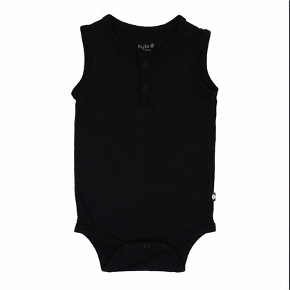Kyte Baby Sleeveless Bodysuit in Midnight