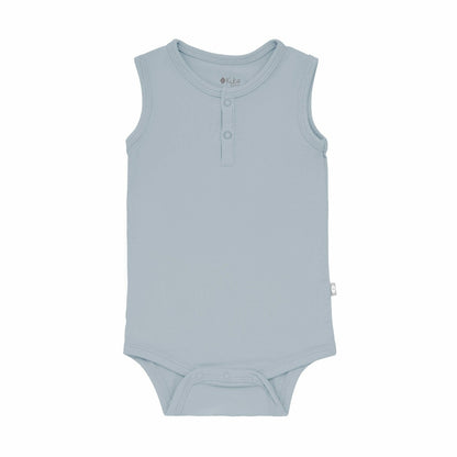 Kyte Baby Sleeveless Bodysuit in Fog