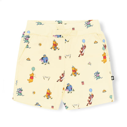 Kyte Baby Drawstring Short in Winnie the Pooh Celebration