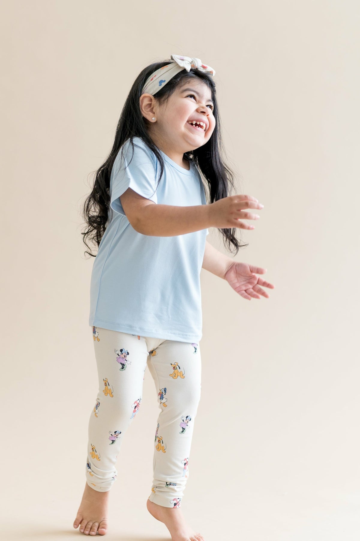Kyte Baby Toddler Leggings in Mickey Mouse and Friends
