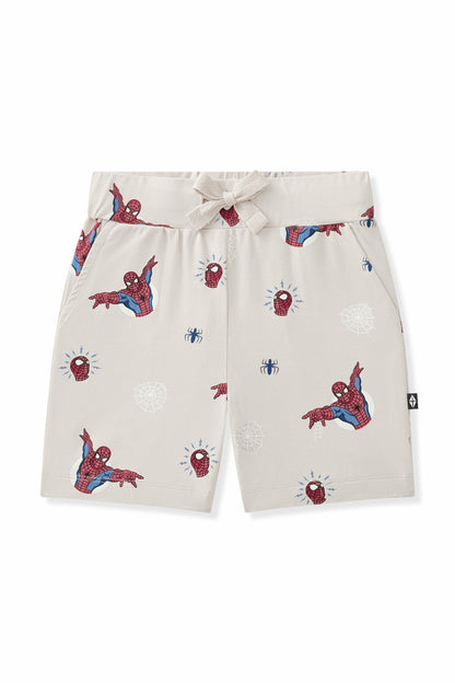 Kyte Baby Drawstring Short in Spider-Man