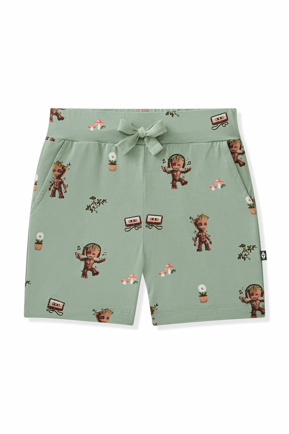 Kyte Baby Drawstring Short in Groot