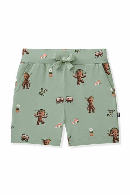 Kyte Baby Drawstring Short in Groot