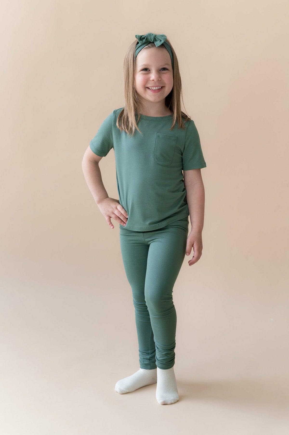 Kyte Baby Toddler Leggings in Pine