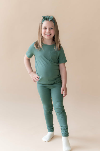 Kyte Baby Toddler Leggings in Pine