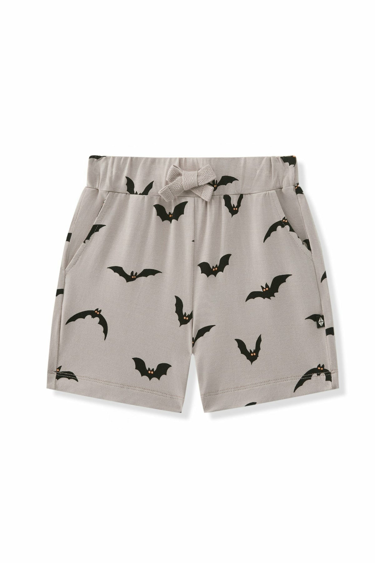 Kyte Baby Drawstring Short in Bats