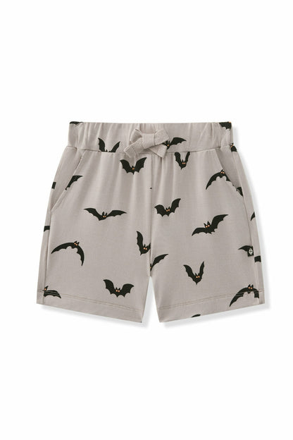 Kyte Baby Drawstring Short in Bats