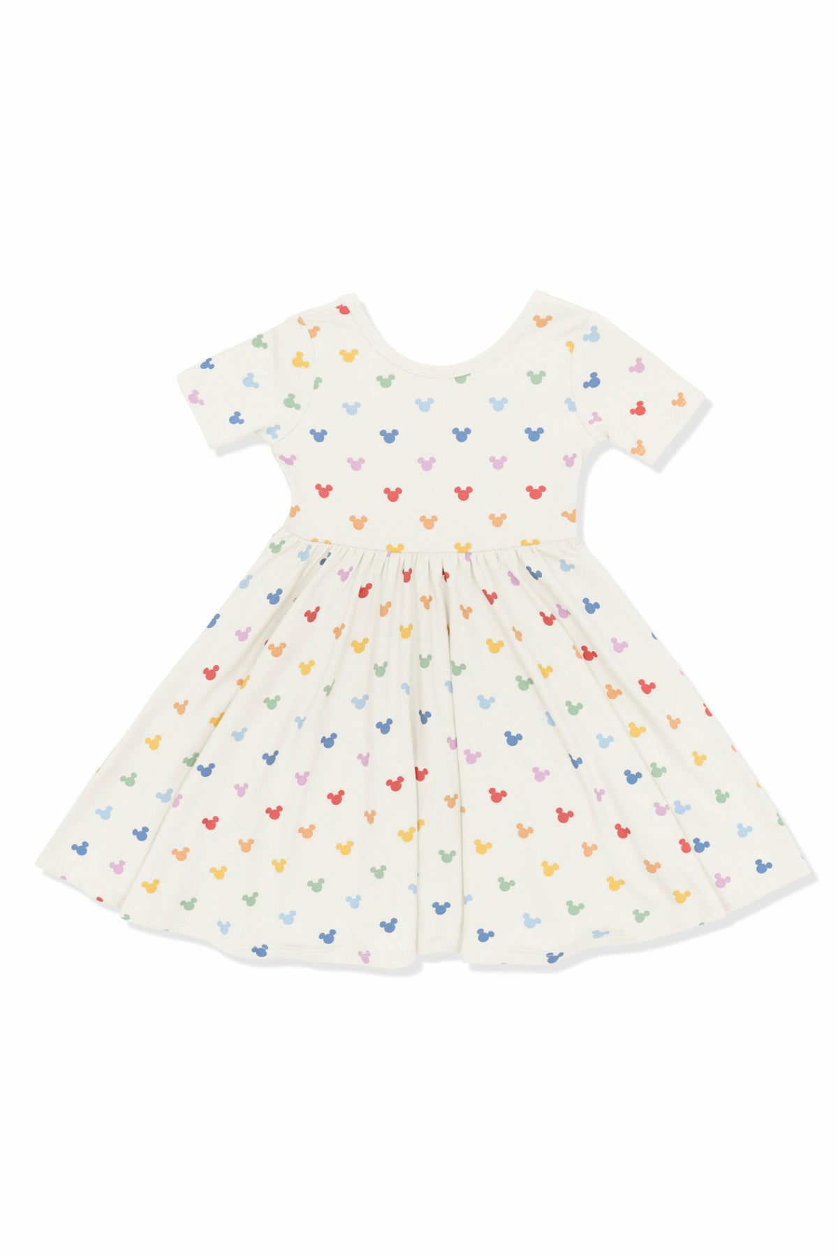 Kyte Baby Twirl Dress in Pastel Mickey Mouse