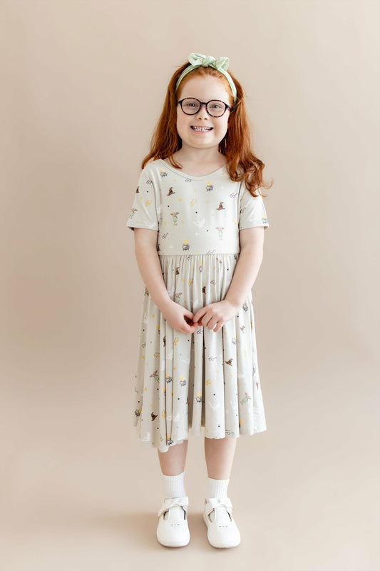 Kyte Baby Twirl Dress in Starry Icon