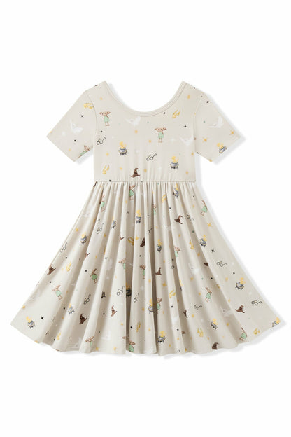 Kyte Baby Twirl Dress in Starry Icon