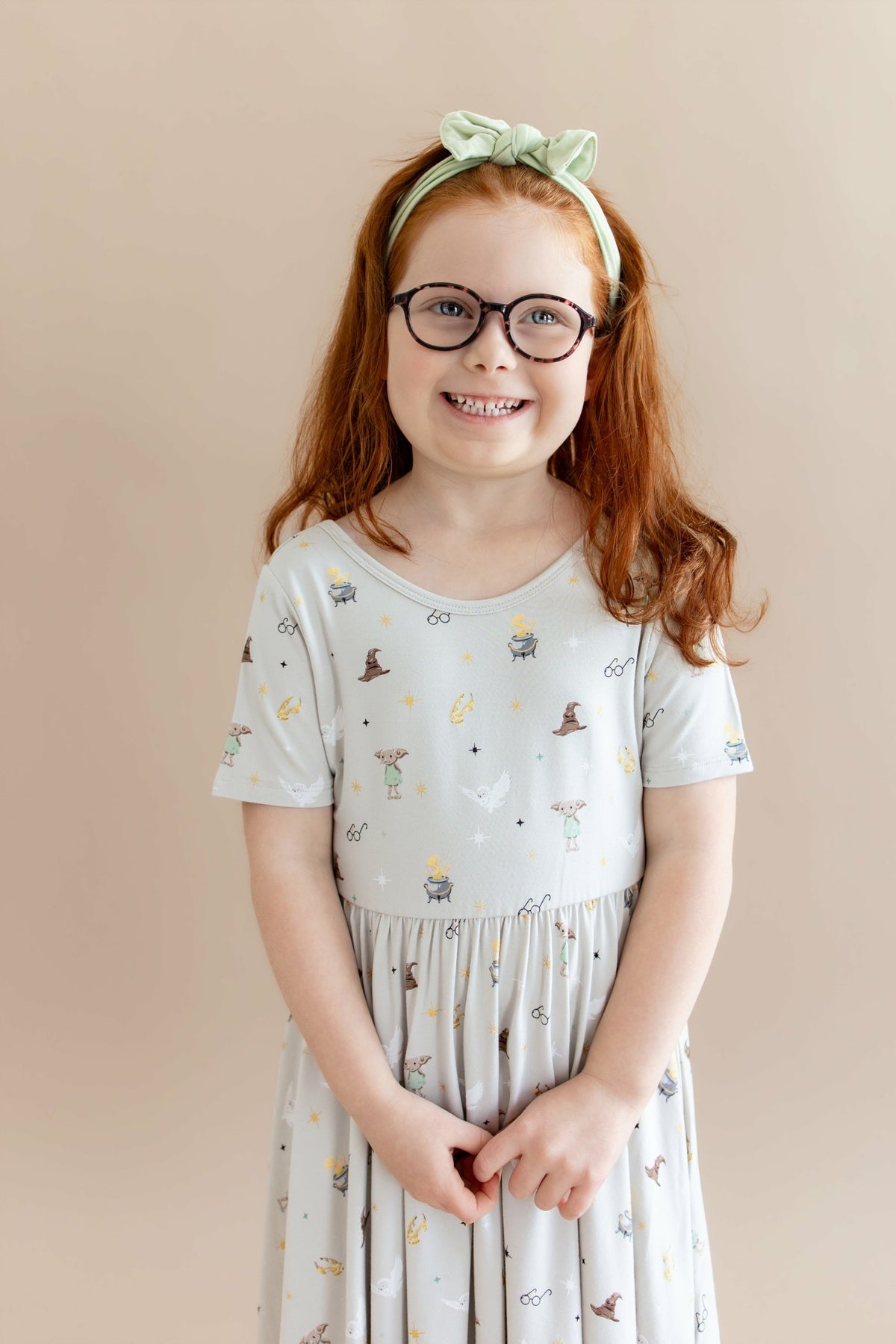 Kyte Baby Twirl Dress in Starry Icon
