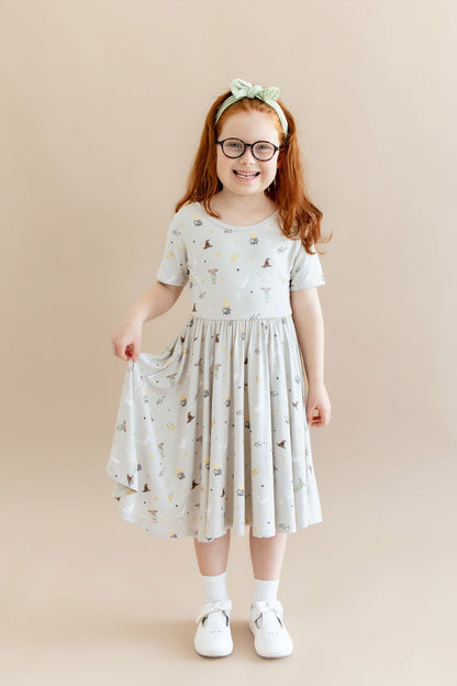 Kyte Baby Twirl Dress in Starry Icon