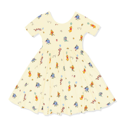 Kyte Baby Twirl Dress in Winnie the Pooh Celebration