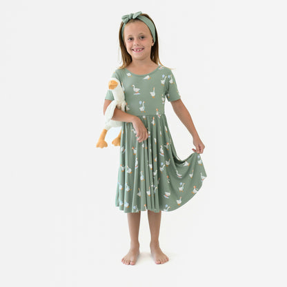 Kyte Baby Twirl Dress in Silly Goose