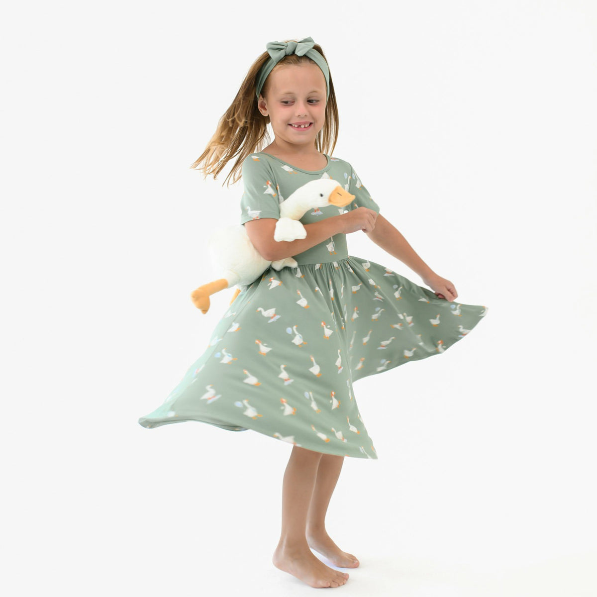 Kyte Baby Twirl Dress in Silly Goose